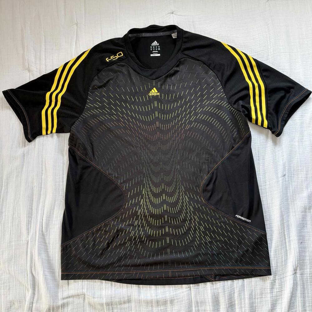 Adidas World Cup 2010 F50 Messi Formotion Adizero Shirt Jersey Black Men’s XL